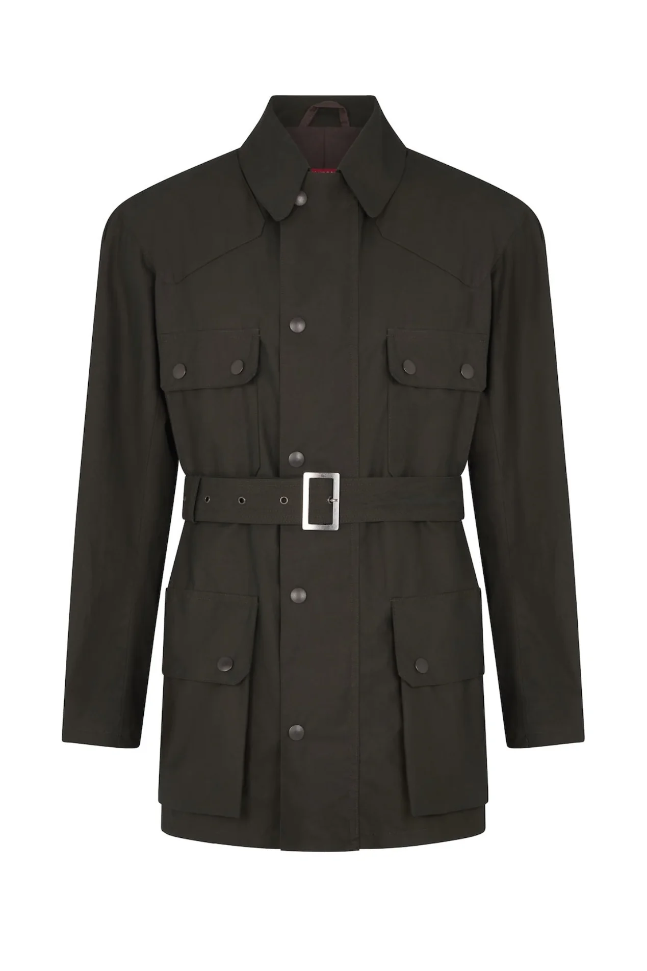 Green Super Dry Wax Shooting Jacket