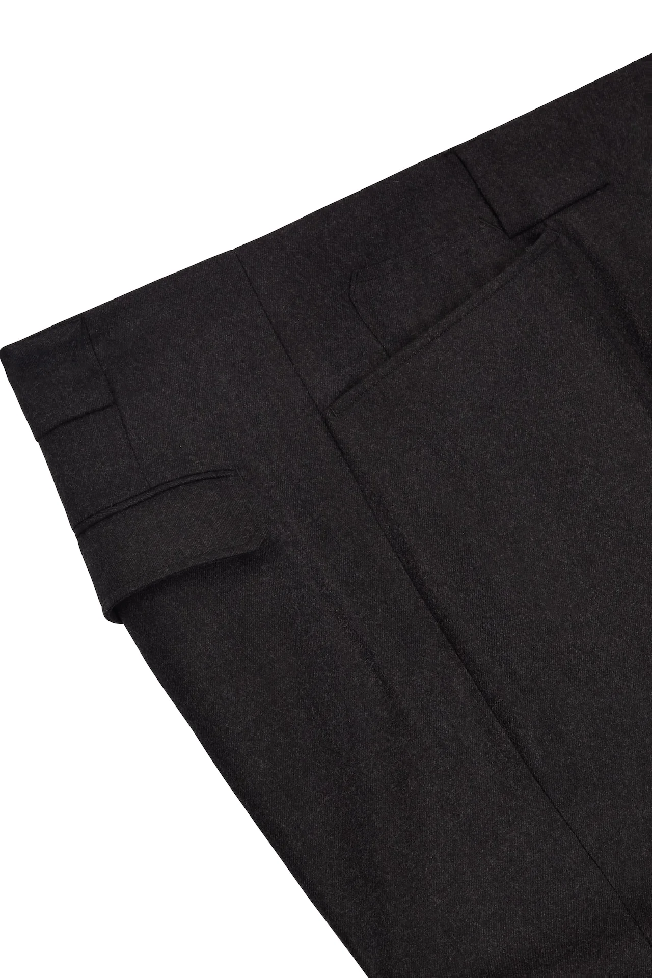 Grey Flannel Patch Pocket Trousers - Image 4