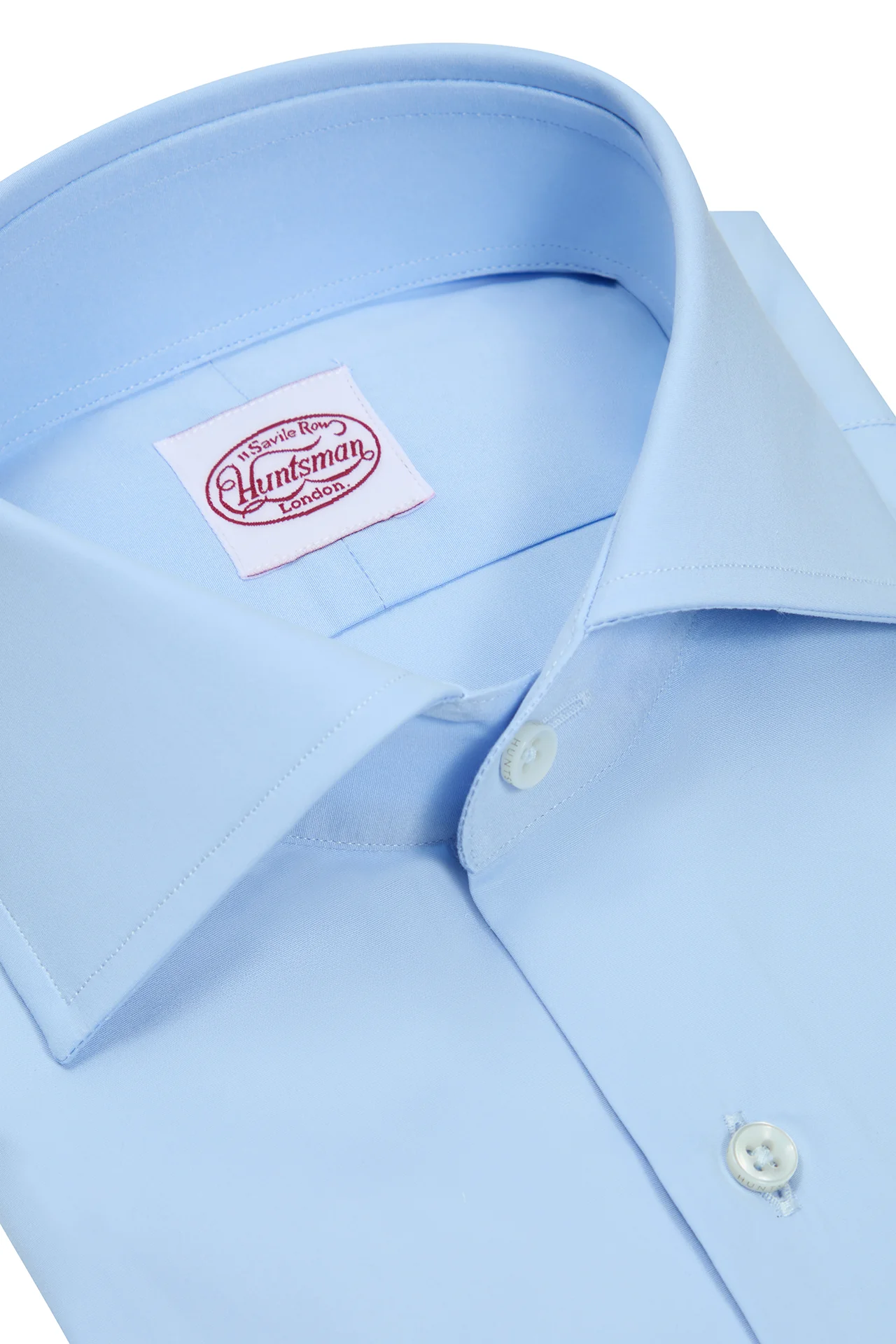 Light Blue Single Cuff Shirt - Image 2