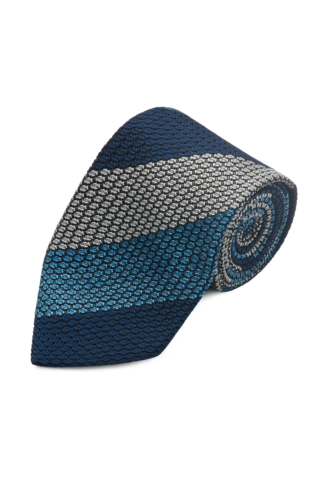 Silk Garza Regimental Tie - Image 4
