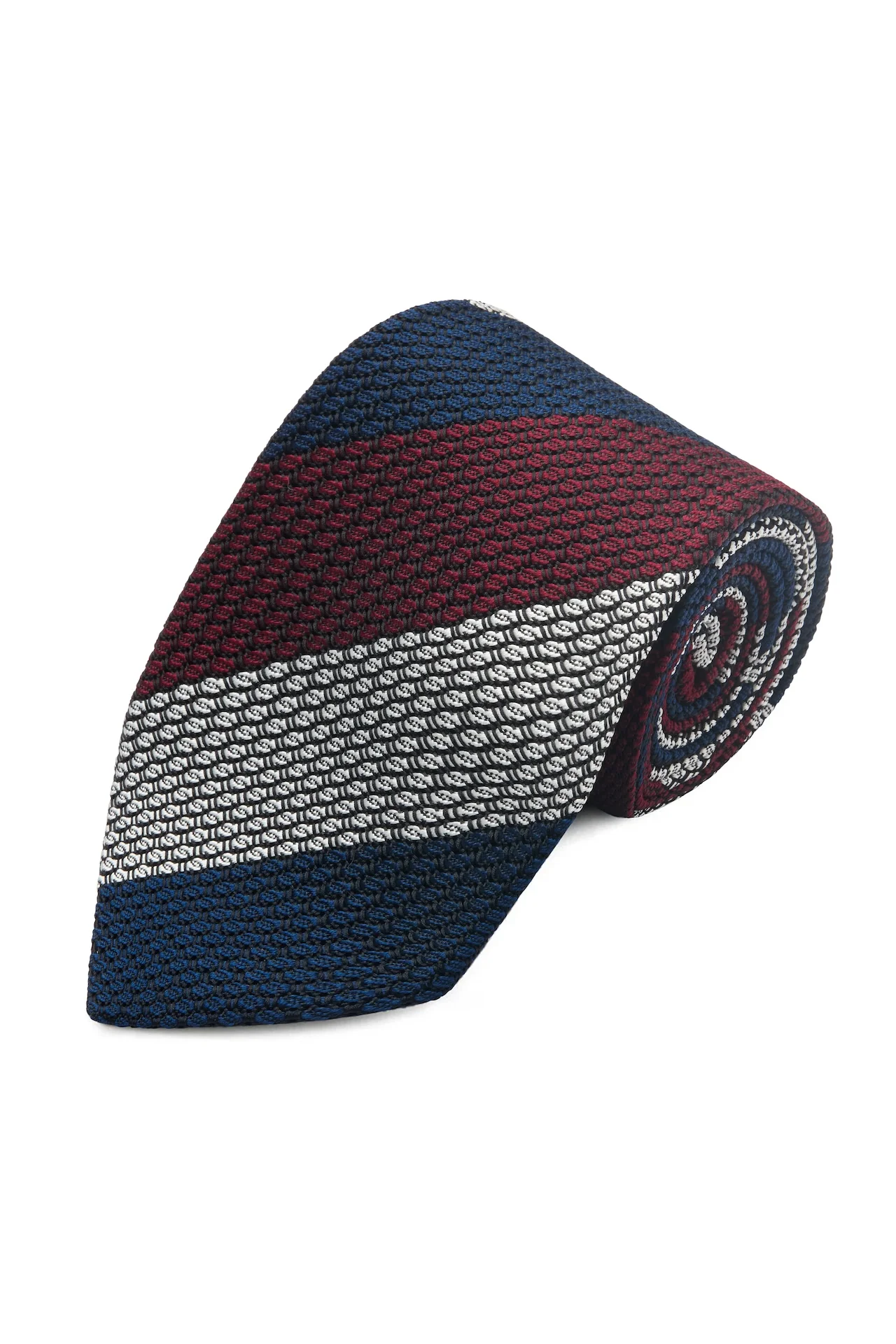 Silk Garza Regimental Tie - Image 5