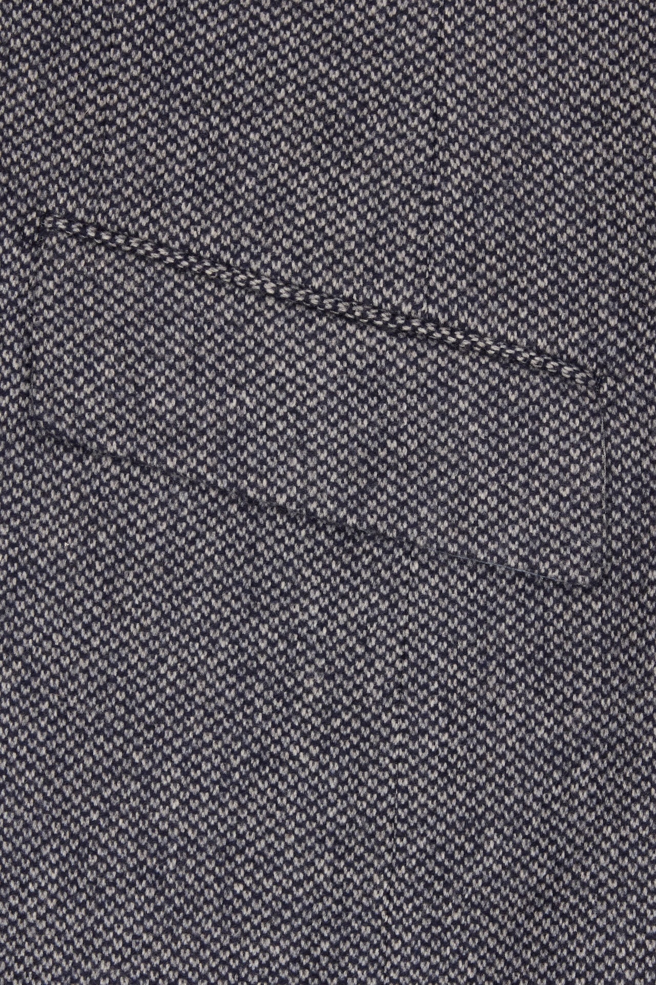 Navy/Light Grey Barleycorn Single Breasted Jacket - Image 5