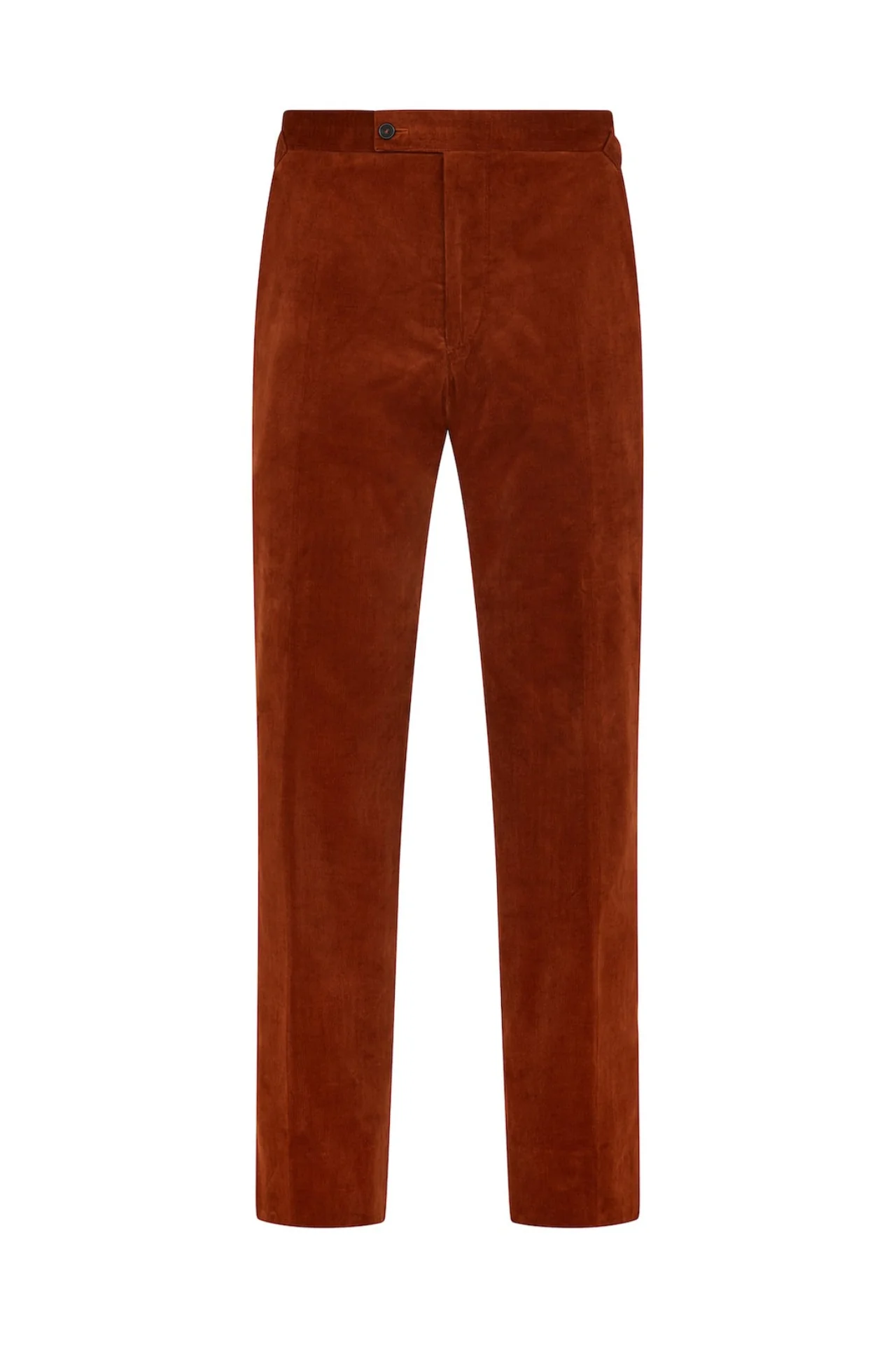 Rustic Orange Fine Cord Trousers