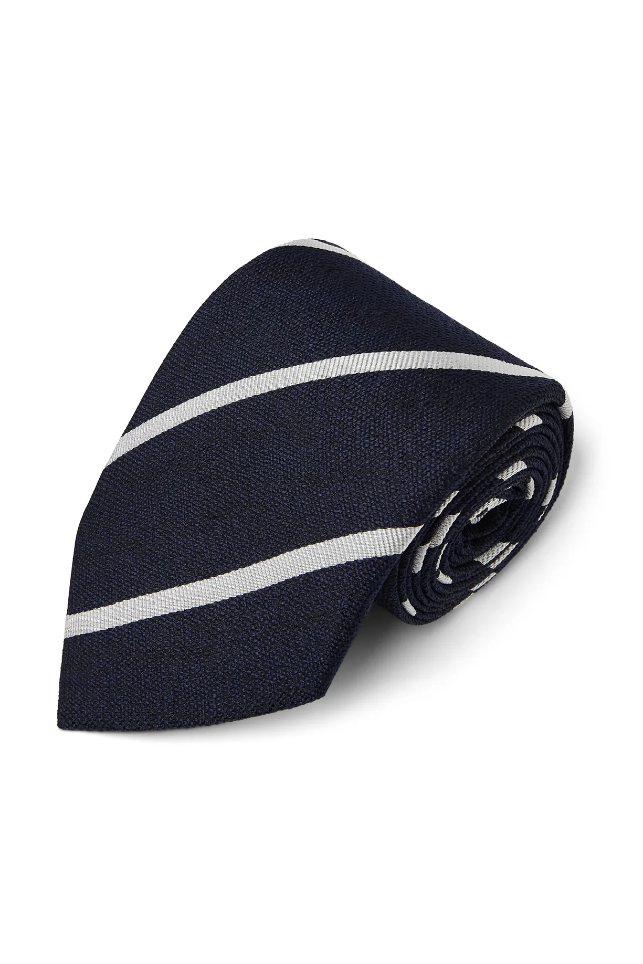 Tussah Rep Stripe Tie - Image 10