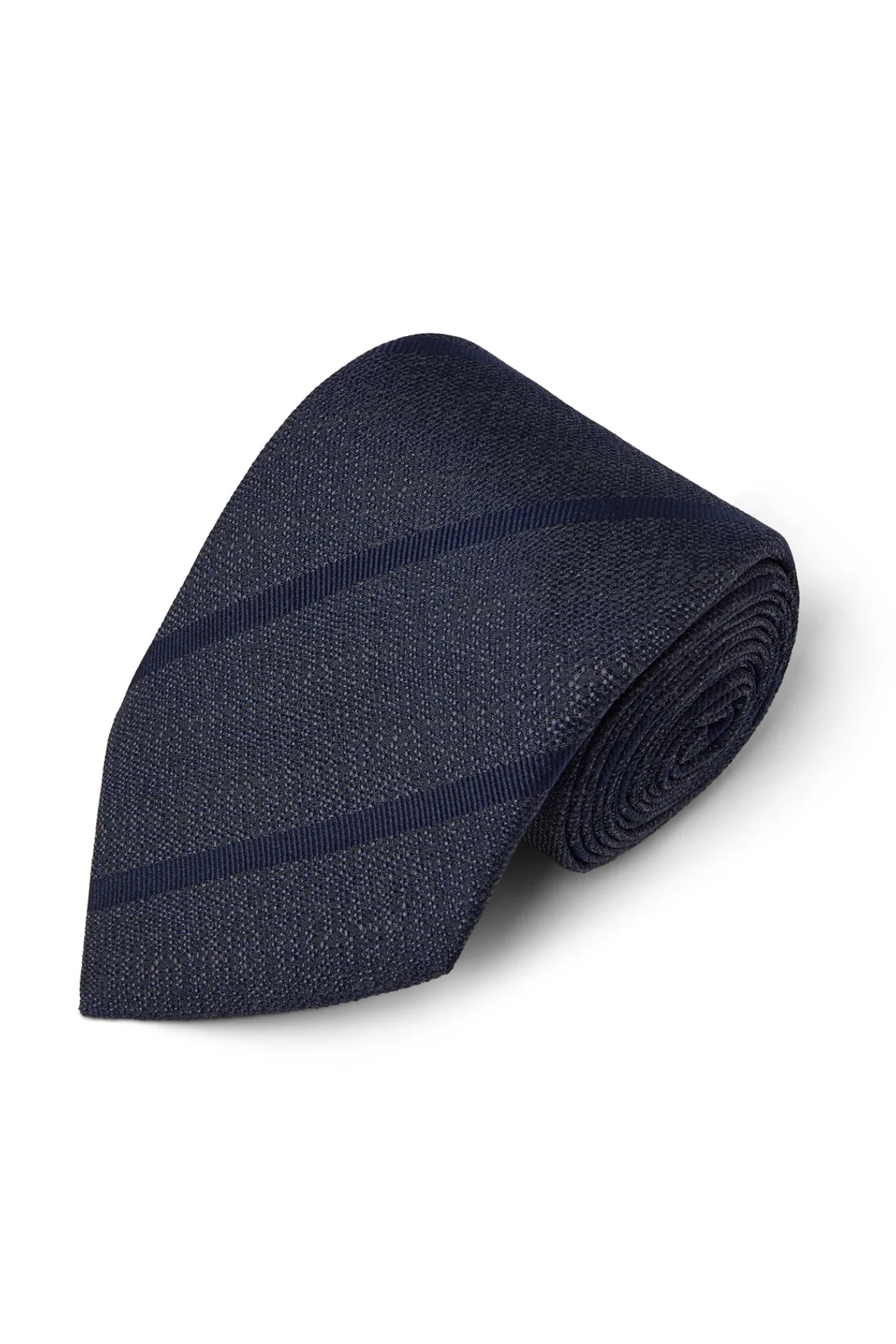 Tussah Rep Stripe Tie - Image 6
