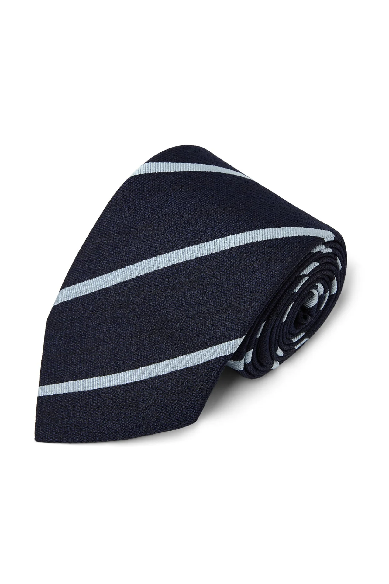 Tussah Rep Stripe Tie - Image 9
